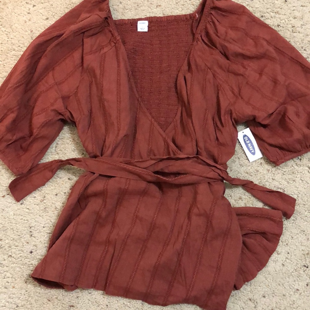 Old Navy Wrap Blouse